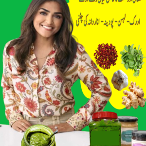 Adrak Lehson Podina Anardana ki Chutney